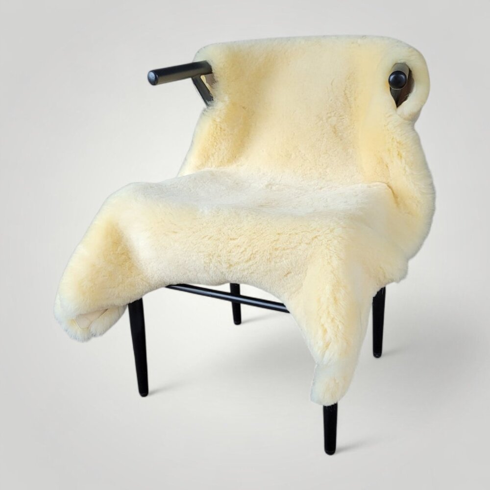Premium Pelts of Superior Quality - Large Medical Tanned Sheepskin Pelt - 1 pack - Picture 2 of 7